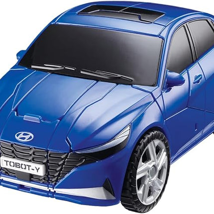 New TOBOT, TOBOT Y, Youngtoys Transforming Collectible Vehicle to Robot, Heroes Animation Character Toys for Kids 3 and up Transform Toys Cars, Large Size 10-inch