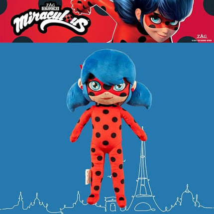 Franco Kids Miraculous Ladybug Bedding Super Soft Plush Decorative Throw Pillow, (Officially Licensed Product)
