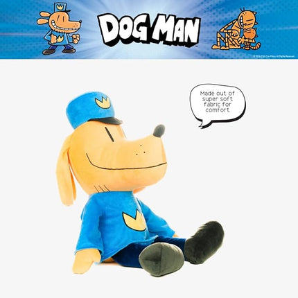 Franco Bedding Super Soft Plush Decorative Cozy Throw Cuddle Pillow, Standard, Dog Man