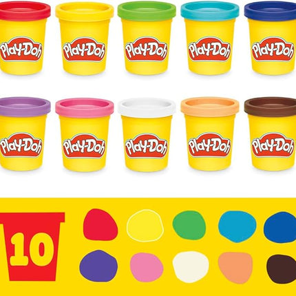 Play-Doh Pizza Delivery Scooter Playset, Large Ride-On Play Food Preschool Toys, Toy Pizza Set for Kids, Arts & Crafts for Boys & Girls, Ages 3+