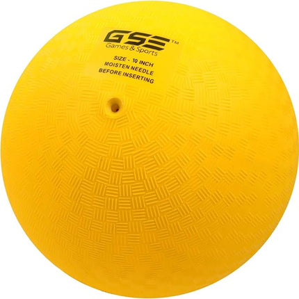 GSE Games & Sports Expert 5"/7"/8.5"/10" Inflatable Playground Ball, Kickball, Bouncy Dodge Ball, Handball for Kid/Adult, Perfect for Recess Ball Games, Gym, Yoga Exercises, Schools Sports Activities