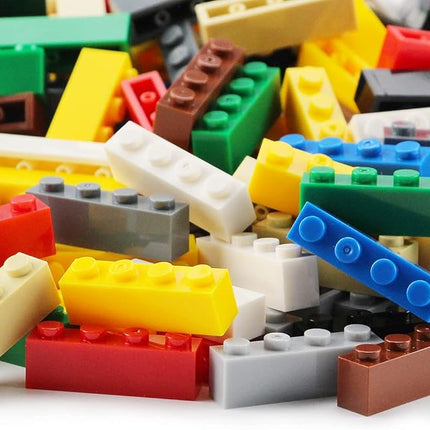 Feleph 360 Pieces 1x4 Bricks Classic Parts Building Creative Play Blocks Set Toy Compatible with 3010 3066 Major Brick Brands (Multicolored)