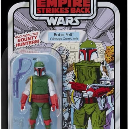 Star Wars The Vintage Collection Boba Fett (Vintage Comic Art Edition), 3.75-Inch Boba Fett Figure Inspired by Star Wars Publications