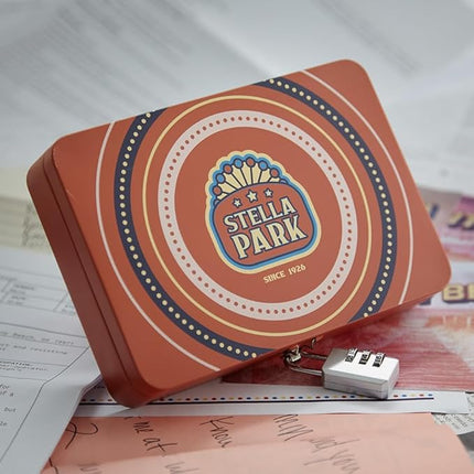 Hunt A Killer: Body On The Boardwalk, Catch the Amusement Park Killer, Interactive Unsolved Mysteries Game, Mystery Box for Game Night, Murder Mysteries Card, Puzzle & Board Games, For Ages 14 and up