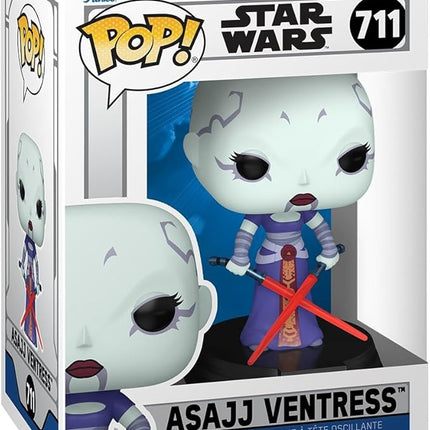 Funko Pop! Star Wars: Clone Wars - Asajj Ventress - Collectable Vinyl Figure - Gift Idea - Official Merchandise - Toys for Kids & Adults - Star Wars Fans - Model Figure for Collectors and Display