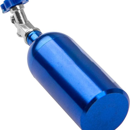 2Pack Vgoohobby Simulation Nitrogen Bottle Decoration Part Accessory Compatible with Traxxas TRX4 Axial SCX10 RC4WD Tamiya CC01 D90 90046 1/10 RC Crawler (Bue)