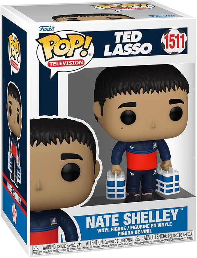 Funko POP! TV: Ted Lasso - Nate Shelley with Water - Collectable Vinyl Figure - Gift Idea - Official Merchandise - for Kids & Adults - TV Fans - Model Figure for Collectors and Display