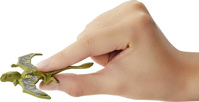 Jurassic World Mini Dinosaur Action Figure with 1 or 2 Movable Joints Iconic to Its Species, Realistic Sculpting & Decoration, Great Collectible Gift Ages 4 Years Old & Up, Styles May Vary