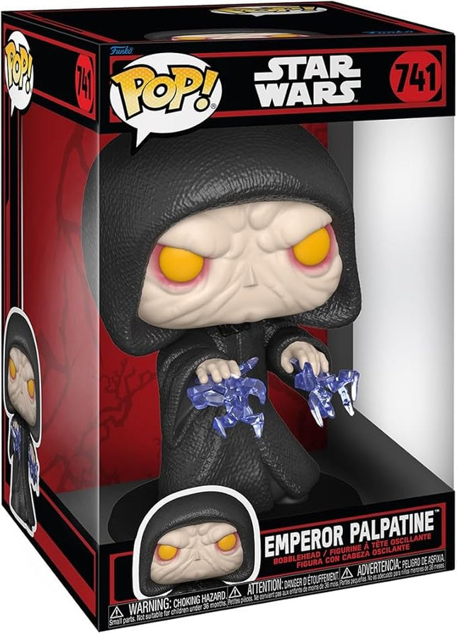 Funko POP! Jumbo: Star Wars Darkside - Emperor Palpatine - Collectable Vinyl Figure - Gift Idea - Official Merchandise - for Kids & Adults - Movies Fans - Model Figure for Collectors and Display