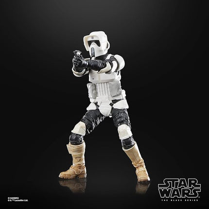 STAR WARS The Black Series Biker Scout, Return of The Jedi 40th Anniversary 6-Inch Collectible Action Figures, Ages 4 and Up