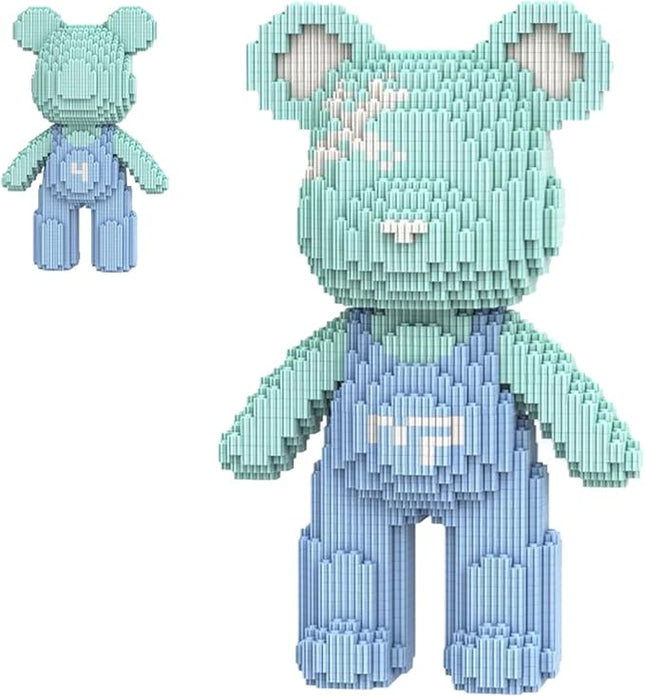 Blue Bear Micro Building Blocks Set(4500Pieces) Music Bear Building Blocks Gift for Adult and Kid