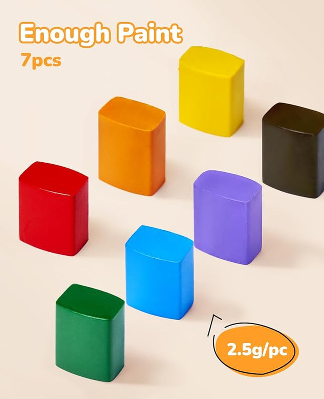 JoyCat Paint with Water Coloring Books for Toddlers, Watercolor Painting Sets for Kids Ages 3-5 4-8, Arts and Crafts Drawing Activities Toy Birthday Gift for Boys Girls (Common Knowledge)