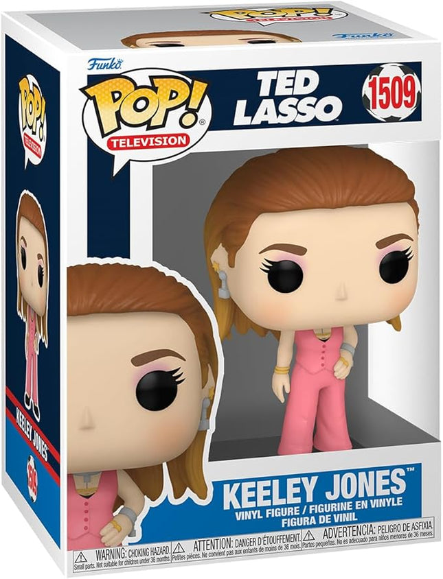 Funko POP! TV: Ted Lasso - Keeley Jones - (Pink) - Collectable Vinyl Figure - Gift Idea - Official Merchandise - for Kids & Adults - TV Fans - Model Figure for Collectors and Display