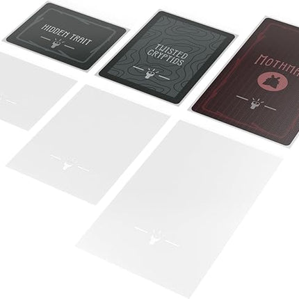 Unstable Games Twisted Cryptids Clear Card Sleeves - Pack Includes 3 Different Sizes - from The Creators of Unstable Unicorns