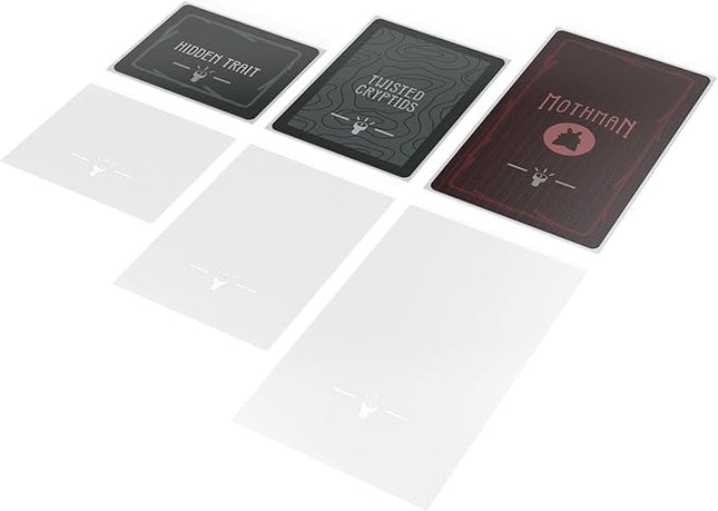 Unstable Games Twisted Cryptids Clear Card Sleeves - Pack Includes 3 Different Sizes - from The Creators of Unstable Unicorns