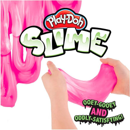 Play-Doh Brand Slime 3 Pack of Non-Toxic Slime - Blue, Metallic Orange, & Metallic Pink