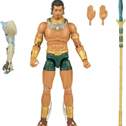 Marvel Legends Series Black Panther Wakanda Forever Namor 6-inch MCU Action Figure Toy, 3 Accessories, 1 Build-A-Figure Part