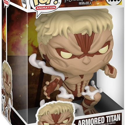 Funko Pop! Jumbo: Attack on Titan - Armored Titan - Collectable Vinyl Figure - Gift Idea - Official Merchandise - Toys for Kids & Adults - Anime Fans - Model Figure for Collectors and Display