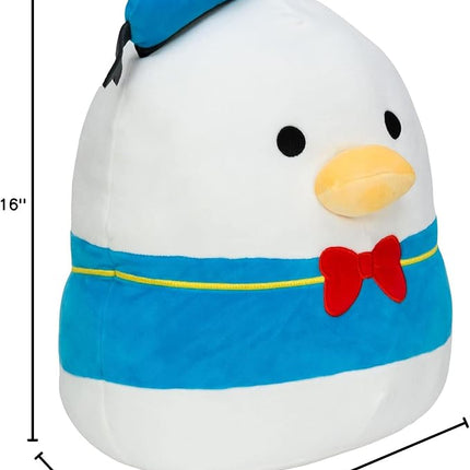 Squishmallows Official Kellytoy Plush 14" Donald Duck - Disney Ultrasoft Stuffed Animal Plush Toy