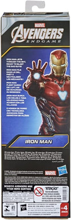 Avengers Marvel Titan Hero Series Collectible 12-Inch Iron Man Action Figure, Toy for Ages 4 and Up