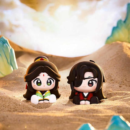 Heaven Official Blessing Hua Cheng Xie Lian Chibi Figure 2025 Blind Box Anime Gift (One Set (6 Non-Repeating))