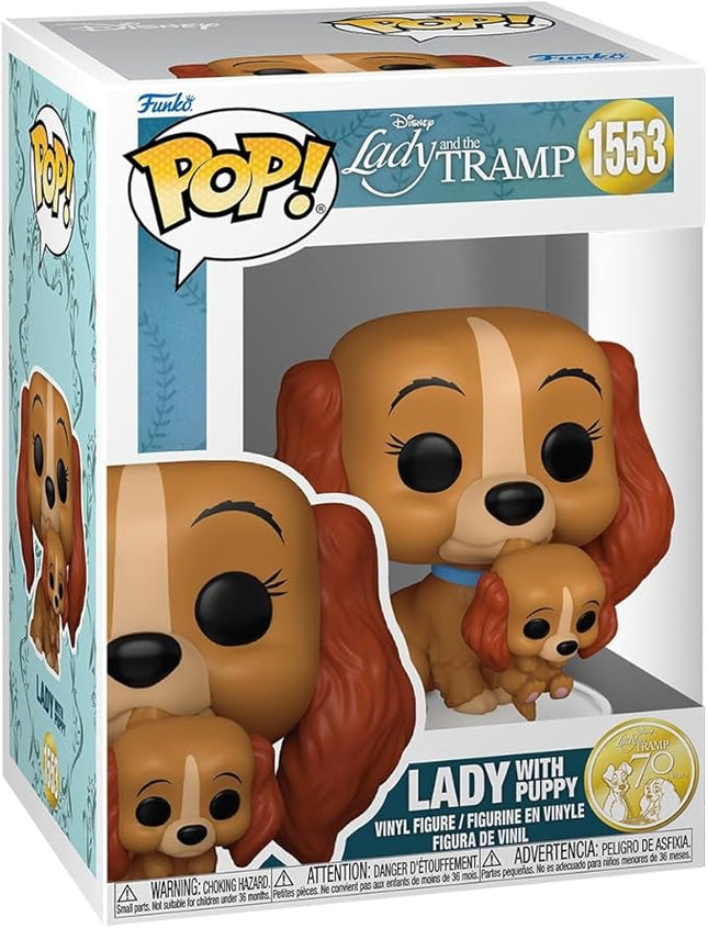 Funko Pop! Disney: Lady and The Tramp - Lady with Puppy