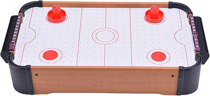 Air Hockey Game Table Air Hockey Table for Kids Tabletop Games 20 Inch Tabletop Air Hockey Table with 2 Pucks and 2 Pushers, Tabletop Air Hockey Game with Powerful Fan for Kids Game Room, Living Room