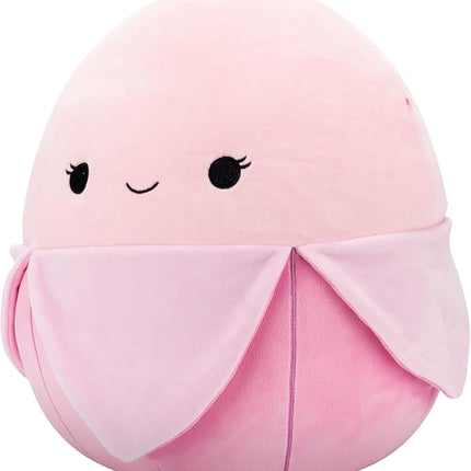 Squishmallows Original 14in Lex Lex The Pastel Pink Banana – Official Jazwares Plush (Large)