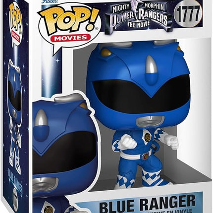 Funko Pop! Movies: Mighty Morphin Power Rangers: The Movie - Blue Ranger - Power Rangers Movie - Collectable Vinyl Figure - Gift Idea - Official Merchandise - Toys for Kids & Adults - Movies Fans