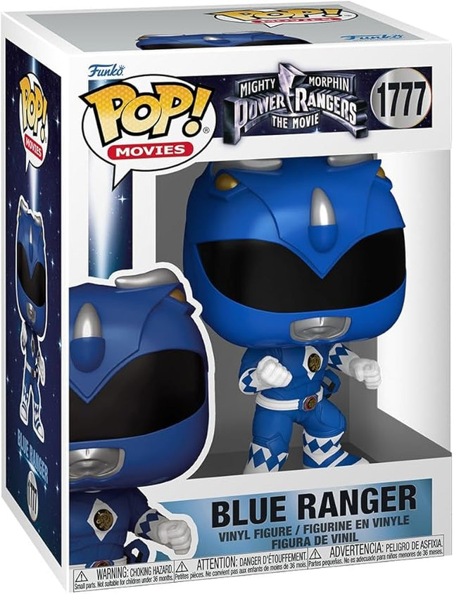 Funko Pop! Movies: Mighty Morphin Power Rangers: The Movie - Blue Ranger - Power Rangers Movie - Collectable Vinyl Figure - Gift Idea - Official Merchandise - Toys for Kids & Adults - Movies Fans