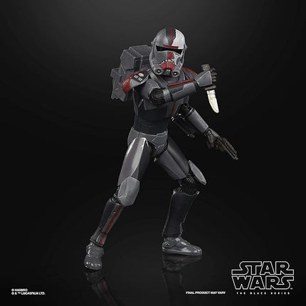 STAR WARS The Black Series Bad Batch Hunter 6-Inch-Scale The Clone Wars Collectible Action Figure, Toys for Kids Ages 4 and Up