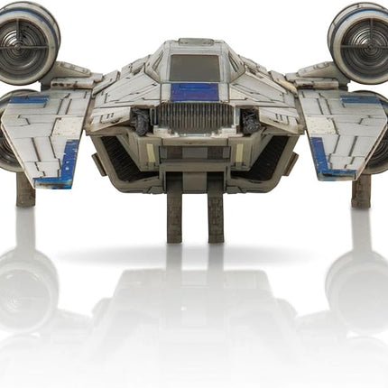 Jazwares Star Wars Micro Galaxy Squadron U-Wing Starfighter - 12-Inch Vehicle with Foldout Wings, Troop Bay, Sniper Gun, and Three 1-Inch Micro Figure Accessories