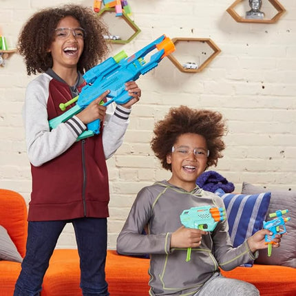 Nerf Elite 2.0 Tactical 3-Blaster Pack - Operator BD-2, Trio TD-3, Ace SD-1 Blasters & 20 Darts (Multicolor)