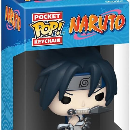 Funko Pop! Keychain: Naruto Classic - Sasuke Uchiha Novelty Keyring - Collectable Mini Figure - Stocking Filler - Gift Idea - Official Merchandise - Anime Fans - Backpack Decor