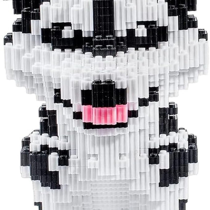 Micro Dog Building Husky Set, DIY Animal 3D Puzzle Building Toy Bricks Set, Educational Particle Building Blocks Toys Kits Gifts for Kids or Adults (4800 Pieces)