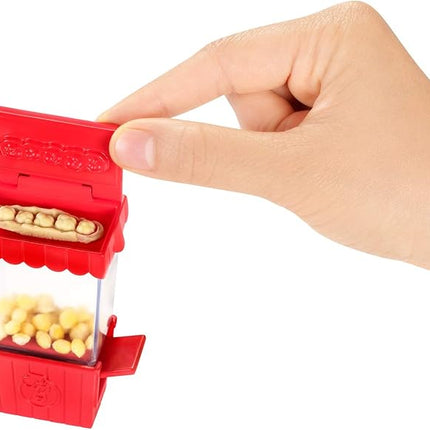 Barbie Cooking & Baking Accessory Pack with Popcorn-Themed Pieces, Including T-Shirt for Doll, Popcorn Machine Mold & Container of Molded Dough, Ages 4 Years Old & Up, Multi