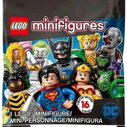 LEGO Minifigures DC Super Heroes Series 71026 Collectible Set (1 of 16 to Collect) Featuring Characters from DC Universe Comic Books, New 2020 (Single Mystery Bag)