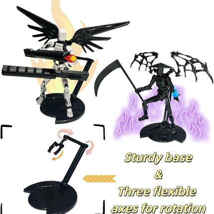 (Assembly Completed) 10 Packs T13 Action Figure Set, Dummy 13 3d Printed ActionFigure Toy Gifts for Kids, Robot 13 Action Figure Full Body Mechanical Doll Christmas Birthday Gift for Boys Girls