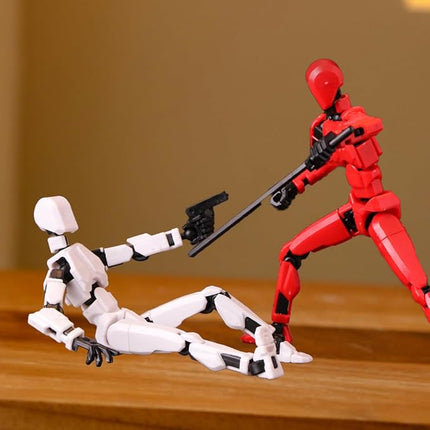 WEAREWE 13 Action Figures Se13 Action Figure Multi-Jointed Movable Toy for Kids(DIY Luminous)