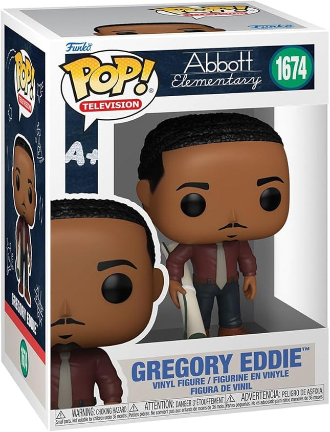 Funko Pop TV: Abbott Elementary - Gregory Eddie - Collectable Vinyl Figure - Gift Idea - Official Merchandise - Toys for Kids & Adults - Comedy Fans - Model Figure for Collectors