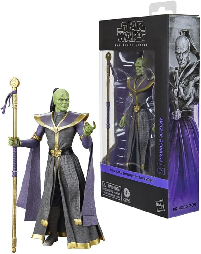 STAR WARS The Black Series Prince Xizor, Shadows of The Empire Premium Collectible 6 Inch Action Figure