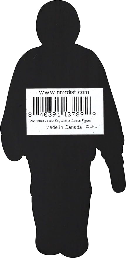 AQUARIUS Star Wars Luke Skywalker Action Figure Funky Chunky Novelty Magnet for Refrigerator, Locker, Whiteboard & Game Room Officially Licensed Merchandise & Collectibles