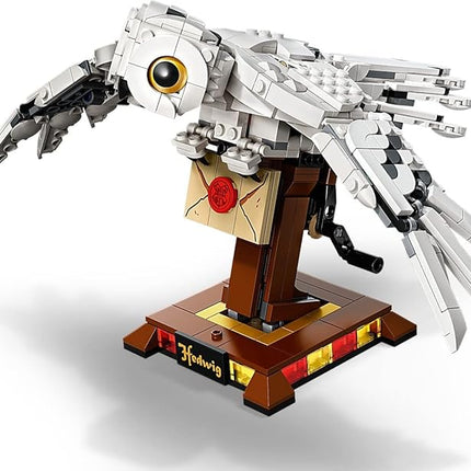 LEGO 75979 Harry Potter Hedwig Moving Wings Owl Building Toy Collectible Display Model