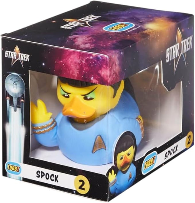 TUBBZ Boxed Edition Spock Collectible Vinyl Rubber Duck Figure - Official Star Trek Merchandise - TV, Movies & Video Games