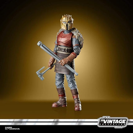 STAR WARS The Vintage Collection The Armorer Toy, 3.75-Inch-Scale The Mandalorian Action Figure, Toys for Kids Ages 4 and Up, Brown