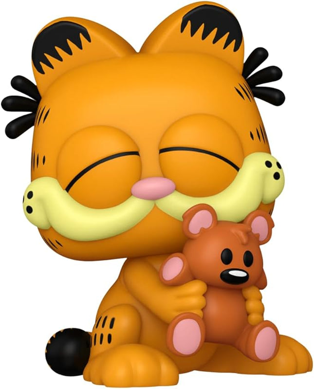 Funko POP! Comics: Garfield– Garfield with Pooky - Collectable Vinyl Figure - Gift Idea - Official Merchandise - for Kids & Adults - Cartoons Fans - Model Figure for Collectors and Display