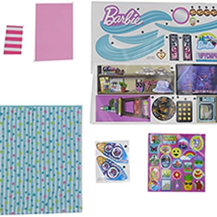 Replacement Label Sheets, Barbie Size Rug, Blanket and Towel for Barbie Doll Dream Camper Vehicle Playset - HCD46