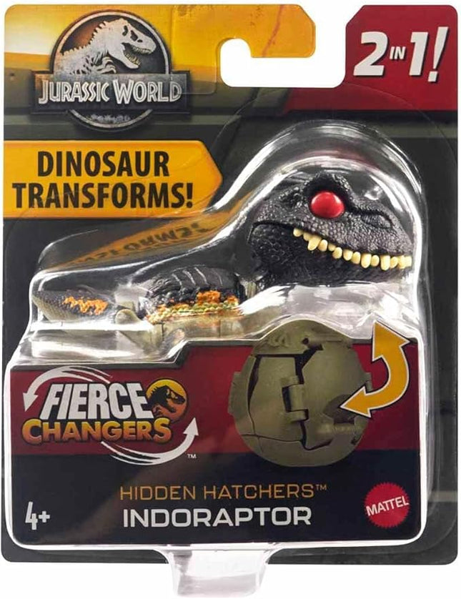 Jurassic World Fierce Changers Hidden Hatchers Indoraptor
