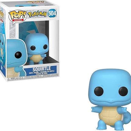 Funko Pop Pokemon - Squirtle/Carapuce/Schiggy - Squirtle Vinyl Figure - Collectable Vinyl Figure - Gift Idea - Official Merchandise - Toys for Kids & Adults - Video Games Fans