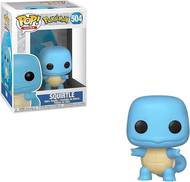 Funko Pop Pokemon - Squirtle/Carapuce/Schiggy - Squirtle Vinyl Figure - Collectable Vinyl Figure - Gift Idea - Official Merchandise - Toys for Kids & Adults - Video Games Fans